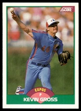 1989 Score Rookie & Traded Kevin Gross Montreal Expos #39T