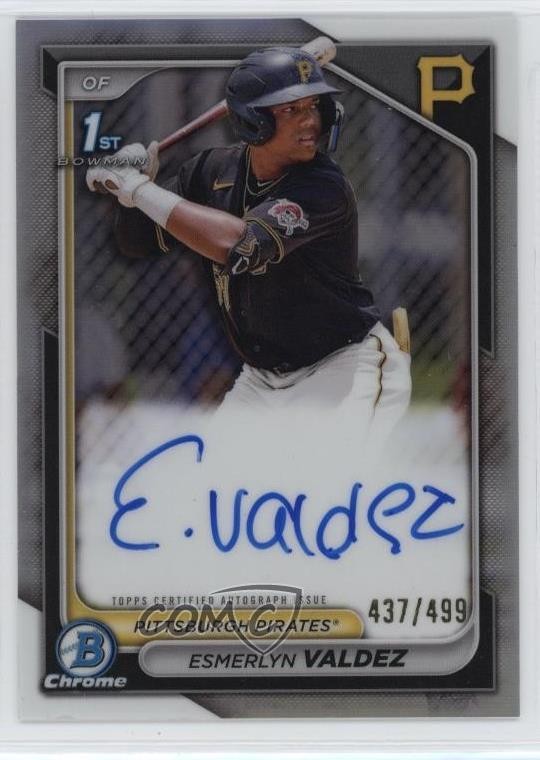 2024 Bowman Chrome Prospect Auto Refractor /499 Esmerlyn Valdez #CPA-EV