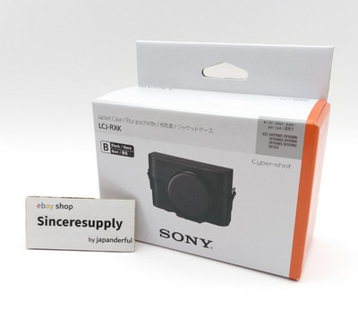 SONY LCJ-RXK Kameratasche Jacket Case Für RX100 Kompaktkameras Schwarz