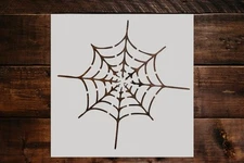 Spider Web Stencil - Art and Wall Stencil