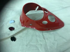 1939-46 Harley Knucklehead Flathead Cateye Dash  Cover Old Original