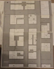 Car Wars: Midville Fold Out Map Steve Jackson Games