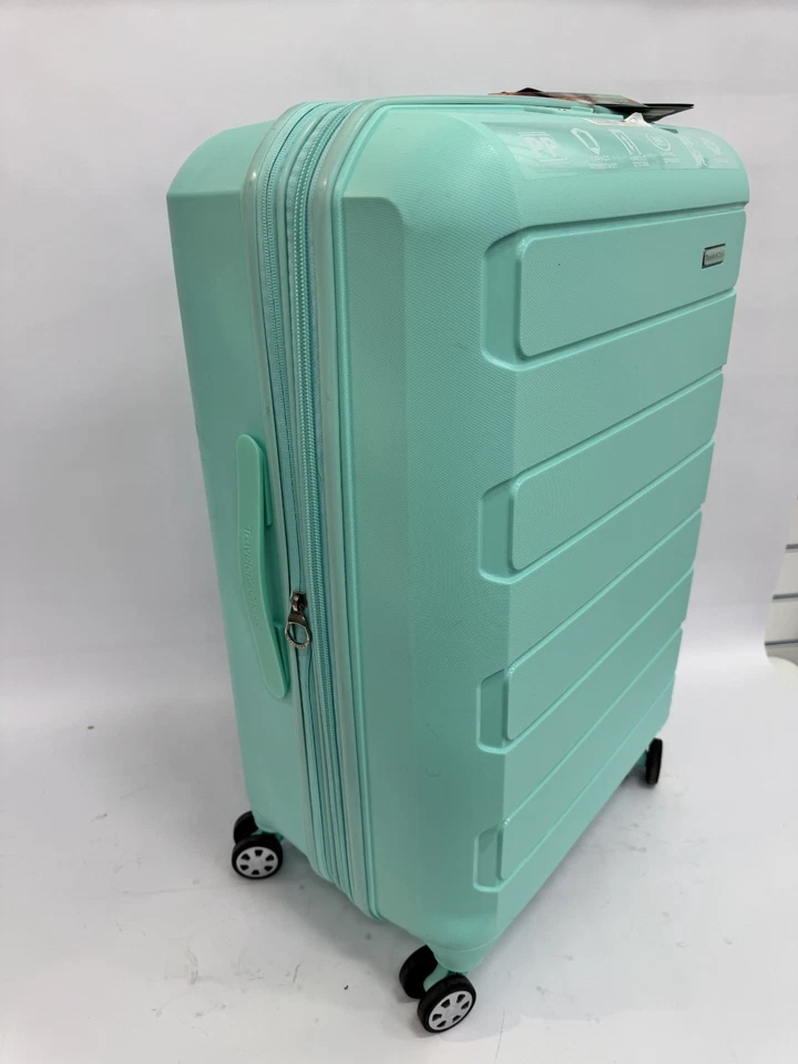 Equipaje giratorio rígido indestructible Traveler's Choice Pagosa 2 piezas Juego NUEVO Foto 4 de 4