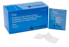 108 (54 x 2 Boxes) Coloplast Prep Skin Barrier Wipe NonWoven Gauze 12/31/25