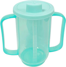 Adult Sippy Cups 12oz Independence Sippy Cup with 2 Handles No Spill Cups for El