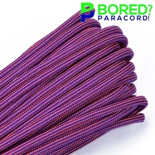 Blorange Identity - 50 FT - 550 Paracord Rope 7 strand Parachute Cord