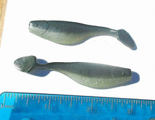 25ct THREADFIN SHAD 3" SASSY SWIMBAITS SHADS Bass Fishing Baits Saltwater Lures