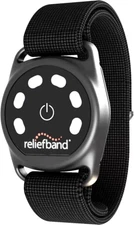 Relief band Sport BLACK Anti-Nausea Wristband Motion Sickness Relifband NEW READ