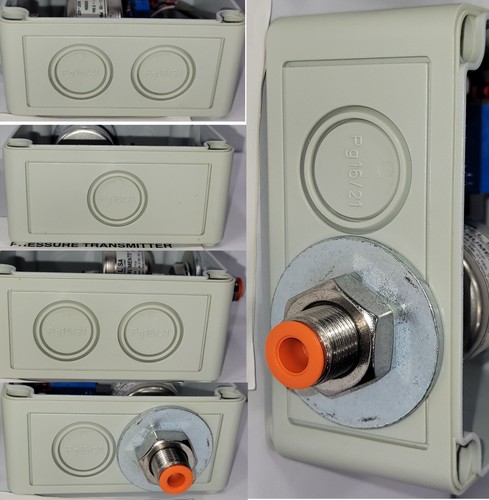 Pressure Transmiter 0-100 PSIG/4-20mA. Watertight NENA 4X Enclosure. - Picture 7 of 12