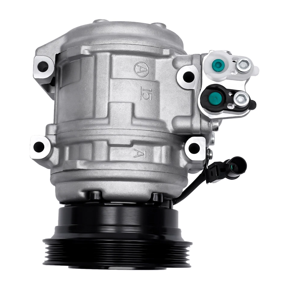 A/C Compressor with Clutch For Kia Spectra 2004-2006/Kia Sportage 2005 2006 2007 Foto 3 de 4