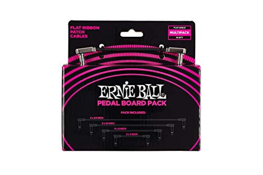 (TG. Pedalboard) Ernie Ball Pedalboard Multi-Pack Flat Ribbon 3” Single Flat R