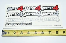 HTF HPI Racing Pro4 Pro 4 Hara Edition Factory Sticker Set 187 Touring Parts RC