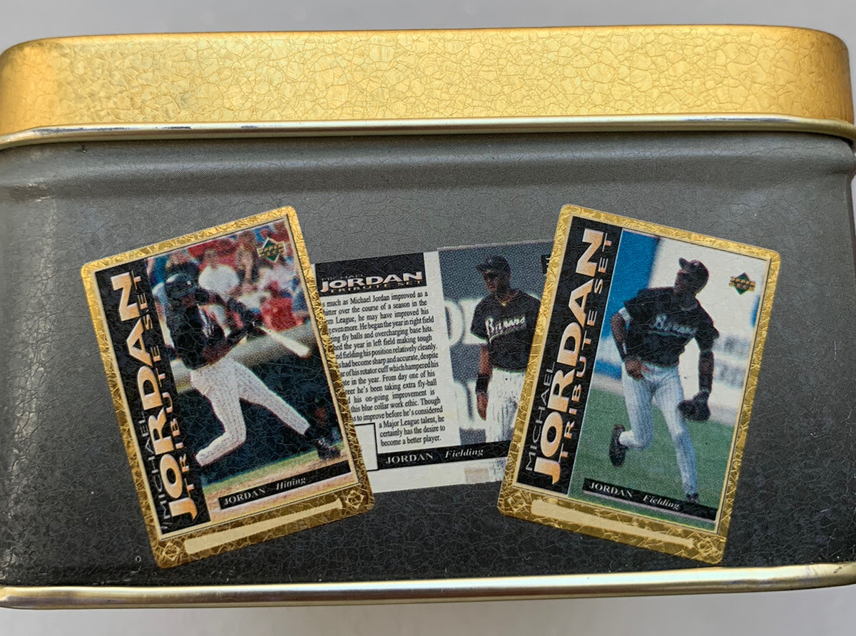 1995 Upper Deck Metal Baseball Tribute Set Michael Jordan Baseball 