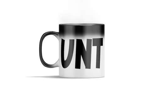 Rude Funny C handle Colour Change Black Heat Mugs - Novelty Office Joke Mug Gift - Picture 2 of 22