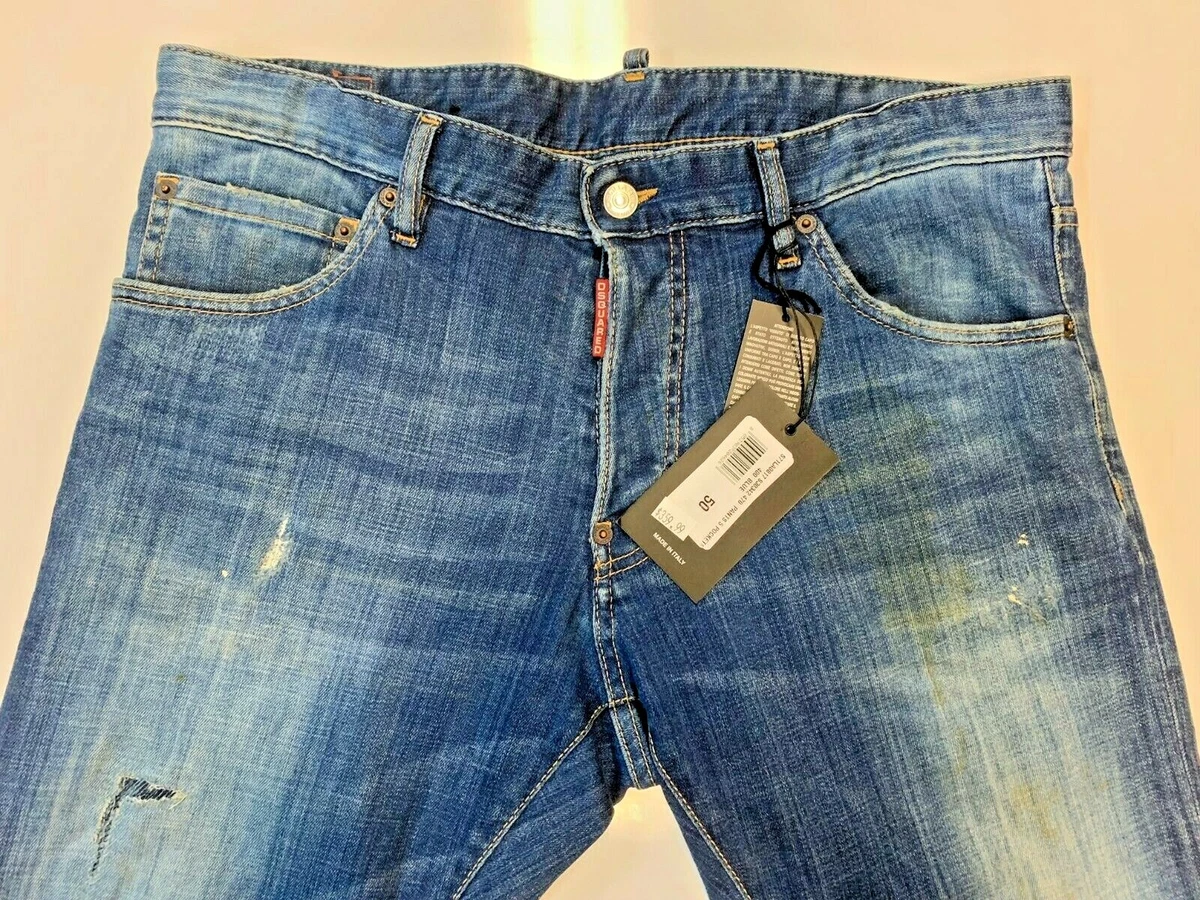 Dsquared jeans with writing cheap