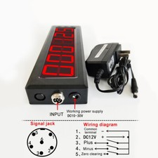 Automatic Counter Digital Display Infrared Induction Counting Belt Tool Conveyor