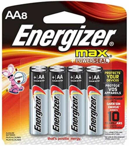 Paquete de 16 Energizer AA Batería Alcalina Estuche al por menor AA8 Doble A AA8 x 2 Expiración:2027 - Imagen 2 de 3