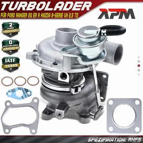Turbolader für Ford Ranger EQ ER R 1999-2006 Mazda B-Serie UN 1999-2006 2.5 TD