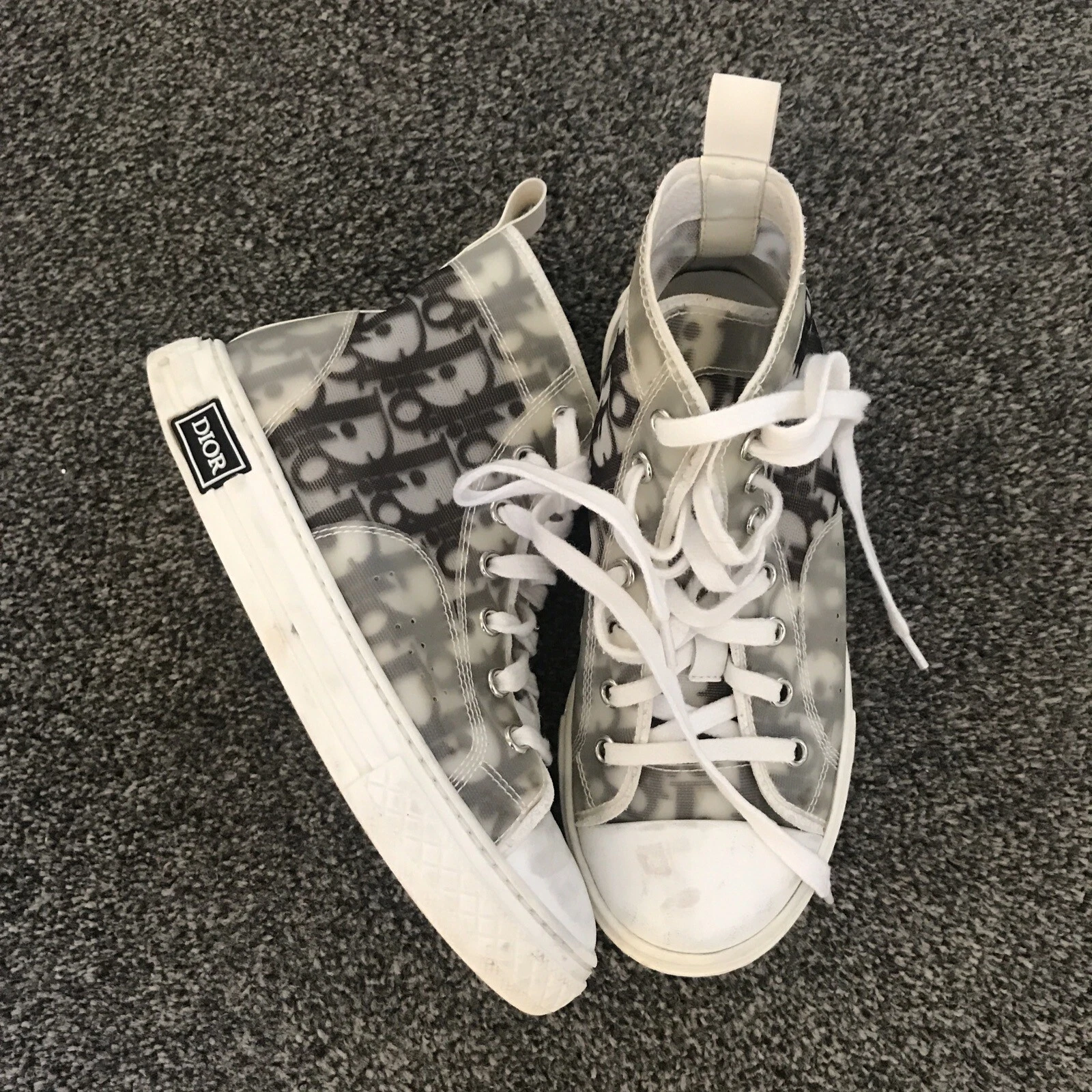 Baskets Christian Dior Oblique B23   Haut   Enfant Taille 30   Très bon état