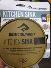 Sea To Summit Folding Kitchen Sink 10L Outdoor Camping Hiking Gear Cookware