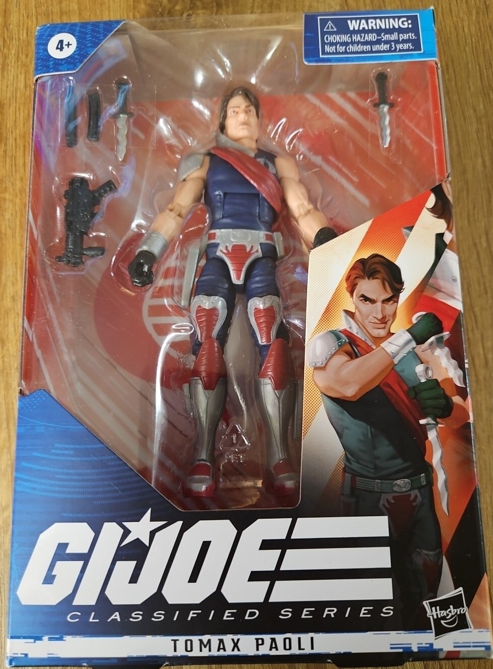 Hasbro G.I. Joe Classified Series Flint Figura de acción 26 Juguete Coleccionable Premium con múltiples Accesorios Escala de 6 Pulgadas con Paquete Personalizado Arte