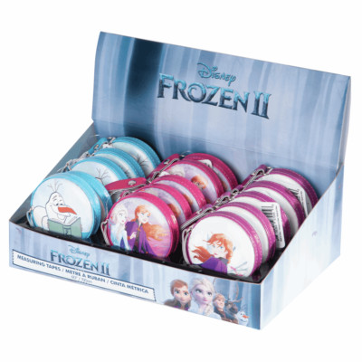 Disney Frozen einziehbares Maßband - Auswahl aus 3 - 60''/150cm - Olaf, Elsa, Anna