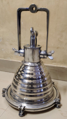 Nautische Wiska Aluminium geriffelte Cargo Pendelleuchte 1 Stück