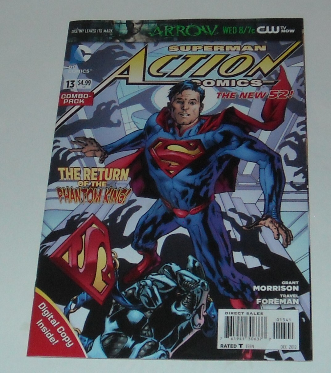SUPERMAN ACTION COMICS 13 DC December 2012 COMBOPACK VARIANT NEW