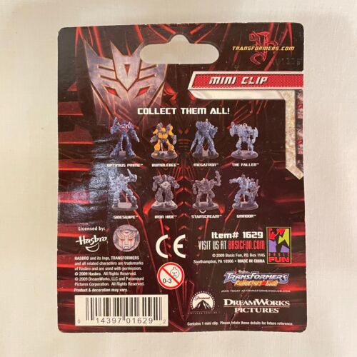 Transformers Collectors Club Revenge of The Fallen Grindor 2009 Mini Clip - RARE - Picture 2 of 9