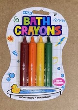 Kids Bath Crayons  Set of 4 magic crayon S  Fun while bathing  Easy Cleanup
