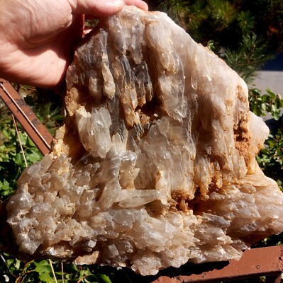 Huge Marvelous Catedral Smoky Quartz Cluster