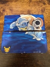 NINTENDO NEW 3DS POKEMON 20TH ANNIVERSARY EDITION BLASTOISE FACEPLATES