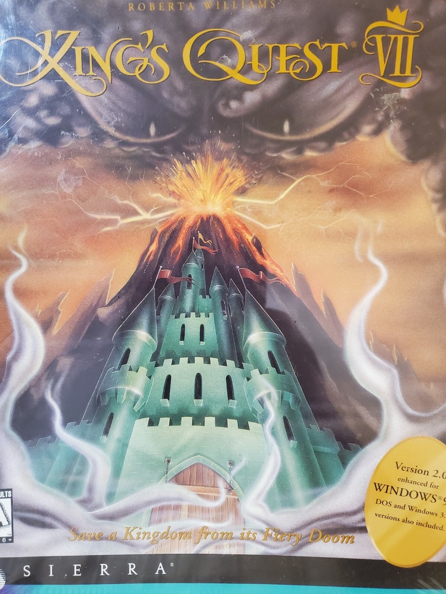 King's Quest VI - Big Box PC IBM - FR - 1992 - Bon état