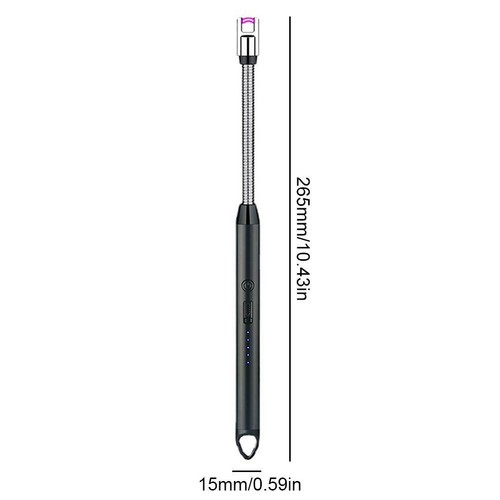 360° LED Electric Arc BBQ Lighter USB Windproof Flameless Plasma Ignition Hot J0 - Picture 21 of 27