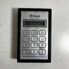 McIntosh MEC-457 Silver Handheld Portable Parametric Equalizer Controller