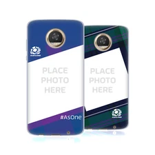 CUSTOM PERSONALIZED SCOTLAND RUGBY CUSTOM GRAPHICS GEL CASE FOR MOTOROLA PHONES