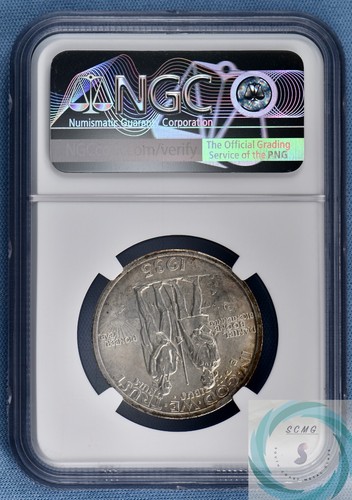 1935 Boone Commemorative 50c NGC MS 66+ w/CAC Endorse - Vintage Booming Luster - Picture 9 of 12