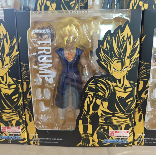 Demoniacal Fit Dragon Ball Trump Card Vegito 2.0 6" Action Figure 1:12 Official - Foto 12 di 12