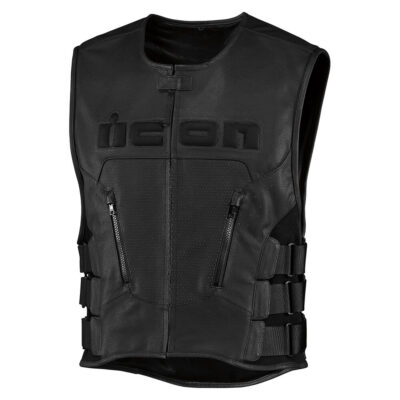 アイコン ブリガンド バイクウェア ベスト プロテクター D3O 2XL 黒 Icon Regulator D3O Vest Black | eBay
