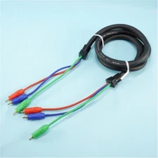 CALRAD PRO GRADE RGB 75 OHM COAXIAL RCA/RCA CABLE *5-1/2 ft*  ++FREE SHIP!