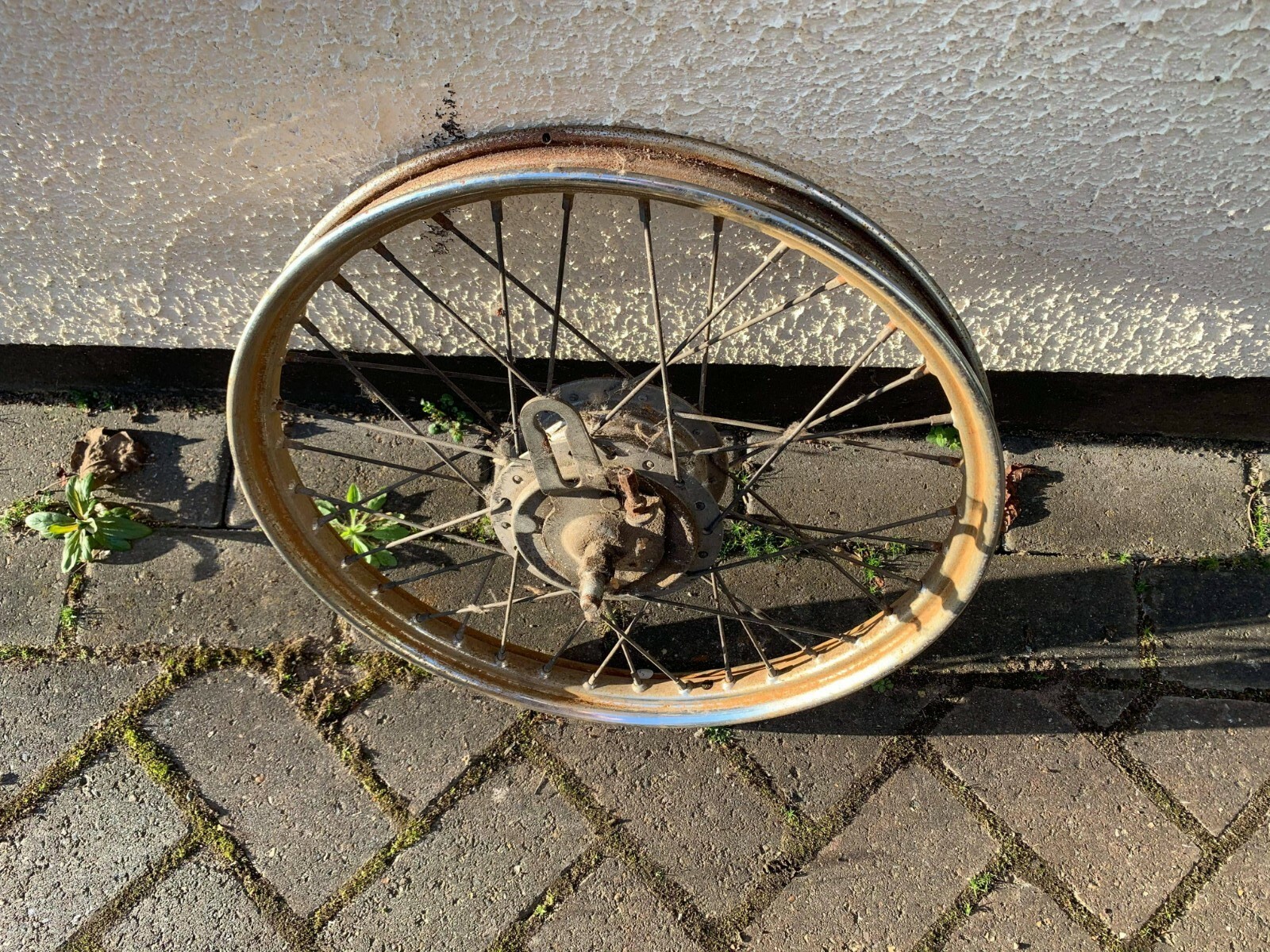 Vintage 16 Inch Moped Wheel eBay