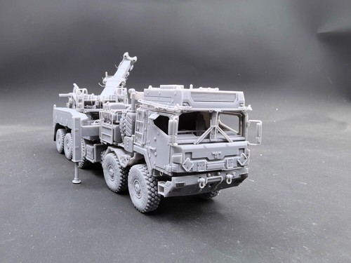 1/87 Germany Rheinmetall MAN HX45M 10X10 Rescue Crane Model Kit 3D Printed - Picture 5 of 6