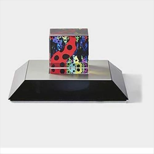 Yayoi Kusama Object Love Is Calling Japanese 2013 Limited 500 Pieces Glass Cube - Picture 1 of 4