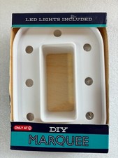 LED Marquee Letter Lights Sign  Light Up Alphabet Letter O  6" New in Box