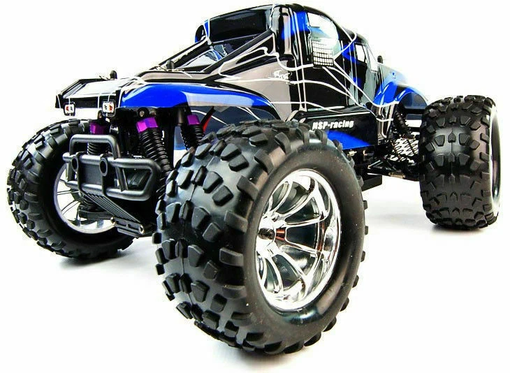 Bug Crusher 2.4G Electric RC Monster Truck Car FREE SPARE BATTERY
