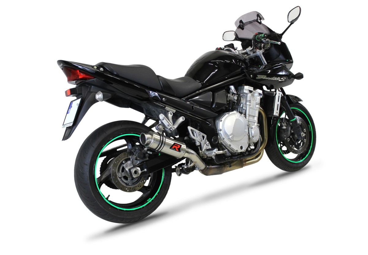 GSF 650 BANDIT N / S 2007 - 2016 Terminale di Scarico Silenziatore OV DOMINATOR