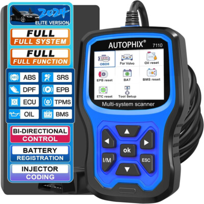 2025 AUTOPHIX 7110 OBD2 Diagnosegerät Auto Scanner Fehler Auslesegerät für Volvo