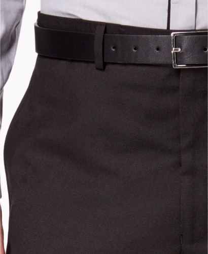 $282 Marc New York Mens Classic Fit Black Suit Trousers Dress Pants Size 33w 31l - 第 3/4 張圖片