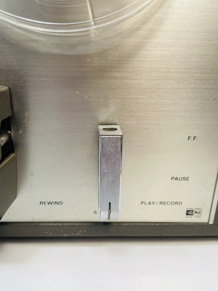 Grabadora Realistic TR 77 Alta Fidelidad 2 Pistas Enciende - Ver Descripción Foto 3 de 4