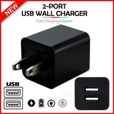 2-Port Dual USB Wall FAST Charger Adapter for Apple iPhone 16/ iPhone 16 Plus